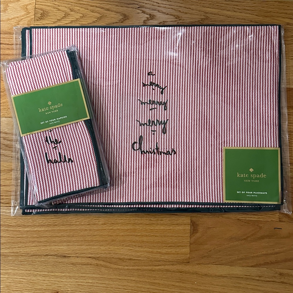 NWT Kate Spade Placemats/Napkins